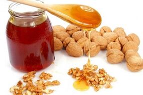 honey with nuts for strength