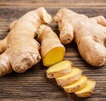 ginger root for power boost
