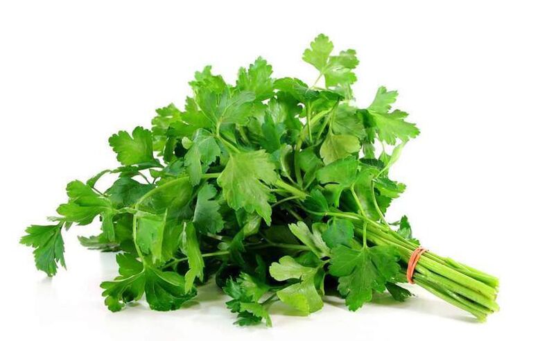 parsley to increase strength