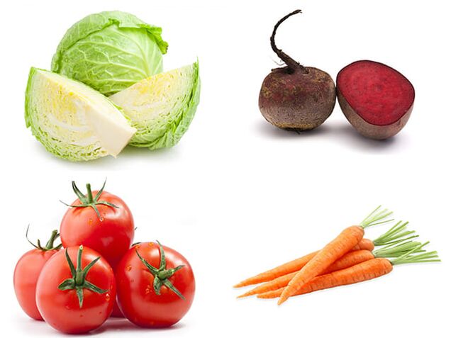 Cabbage, beets, tomatoes and carrots are affordable vegetables that increase male potency. 